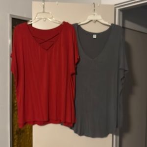 2 woman’s Tees